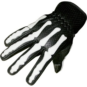 モトフィールド MOTO FIELD 春夏モデル パンチングレザーグローブ ホワイトボーン LLサイズ MFG-272P JP店