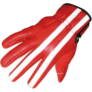 モトフィールド MOTO FIELD 春夏モデル レザーグローブ レディース 赤/ホワイトライン WSサイズ MFG-271 JP店