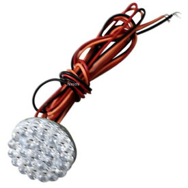 【USA在庫あり】 カスタムダイナミクス Custom Dynamics LEDライト インサート ダブル球仕様 1.25インチ(32mm) 赤 2060-0259 JP店