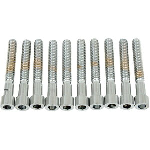 �yUSA�݌ɂ���z DRAG �Z�p���t���{�^���{���g 1/4-20 x 1.75�C���`(44mm) �N���[��/���n (10����) DS-190540S JP�X