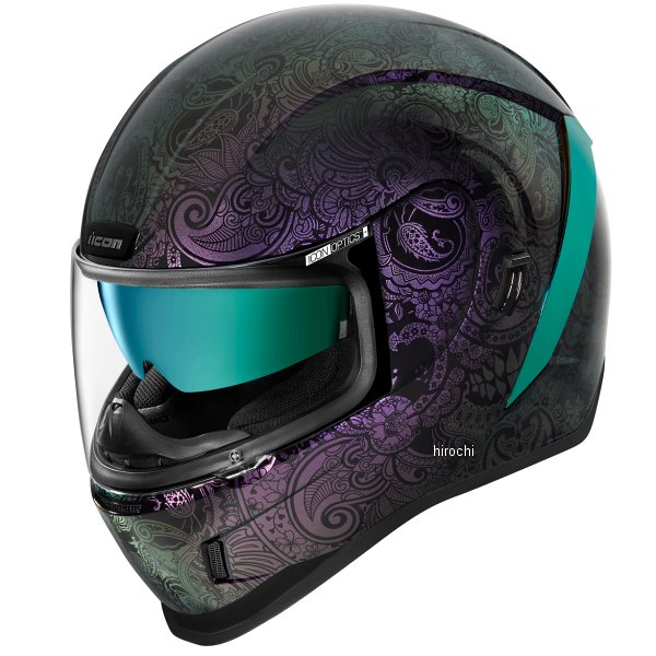 アイコン ICON フルフェイスヘルメット AIRFORM CHANTILLY OPAL 紫 3XLサイズ 0101-13405 JP店 ヘルメット