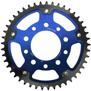 【メーカー在庫あり】 スーパースプロックス SUPERSPROX リアスプロケット ステルス 1332-45T 青 RST-1332:45-BLU JP店