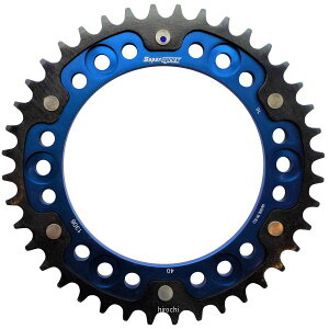 【メーカー在庫あり】 スーパースプロックス SUPERSPROX リアスプロケット ステルス 1306-40T 青 RST-1306:40-BLU JP店