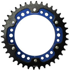 【メーカー在庫あり】 スーパースプロックス SUPERSPROX リアスプロケット ステルス 498-38T 青 RST-498:38-BLU JP店