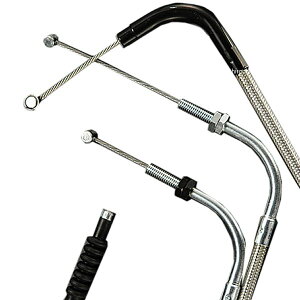 エムテック中京 M-TEC中京 MRS スロットルケーブル STD CB750FZ-FC 黒 2本入り FGL-H7501A00B JP店