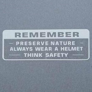 【メーカー在庫あり】 エムテック中京 M-TEC中京 MRS ガソリンタンクコーション 英語版 CB750K 白 MRS-H75-CA008 JP店