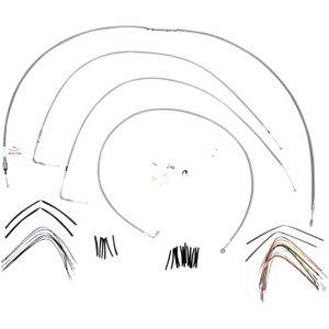 �yUSA�݌ɂ���z �o�[���[�u�����h Burly Brand �P�[�u���L�b�g �X�e�����X 00�N-06�N FLSTC�AFLSTF 16�C���`�p 0610-0714 JP�X