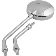 【メーカー在庫あり】 キタコ Z2 ミラー メッキ/10mm/正ネジタイプ 左右共通 1本売り 101-66-0600-91 JP店