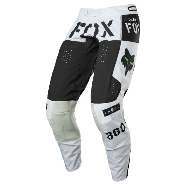 【メーカー在庫あり】 フォックス FOX 2021年 2022年モデル 360パンツ ノービル 黒/白 32サイズ 28141-018-32 JP店 パンツ