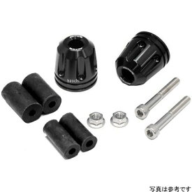 アクティブ ACTIVE リペア アルミバーエンド リボルバー BLK 片側ASSY φ33-L35 60800112-1 JP店