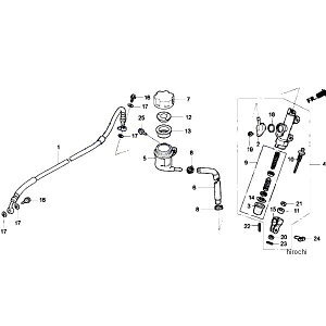 z_[VO HRC WCgBRK,ROD 46504-MB2-006 JPX