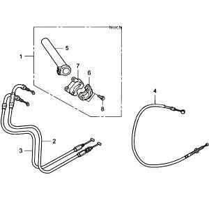 �z���_���[�V���O HRC �p�C�v�A�X���b�g�� 53141-MT7-000 JP�X