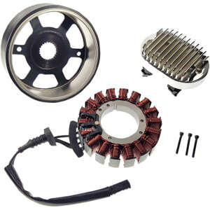 �yUSA�݌ɂ���z DRAG Specialties �h���b�N�X�y�V�����e�B�[�Y �`���[�W���O�L�b�g 18�N-20�N �n�[���[ �\�t�e�C�� CHR 2112-1519 JP�X