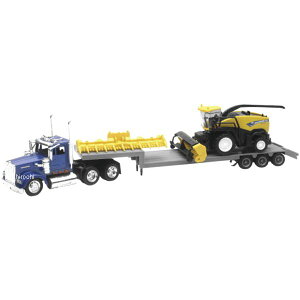 yUSA݌ɂz j[C New Ray ͌^ Kenworth Lowboy with New Holland Harvester FR920 1:43XP[ nrt16133 JPX