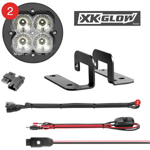 �yUSA�݌ɂ���z XKGLOW Round XKchrome 20w LED �L���[�u���C�g xkgXK065003-D-KIT JP�X
