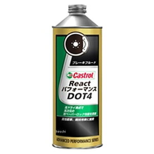 y[J[݌ɂz JXg[ Castrol u[Lt[h DOT4 REACT ptH[}X 500ml 3371713 JPX