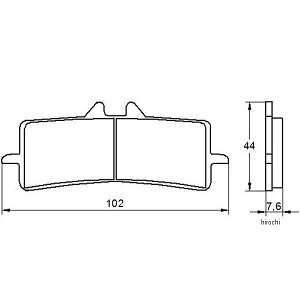 ARTbg ACCOSSATO u[Lpbh X^_[g 13N BIMOTA DB11 VLX Front 403-AGPA106-ST JPX