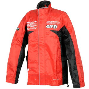 【メーカー在庫あり】 ELR-3291 エルフ elf 春夏モデル レインスーツ 赤 Mサイズ 4562238714259 JP店