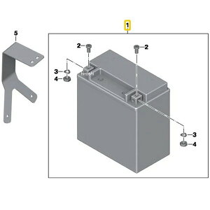 BMW AGM obe[ 61218531121 JPX
