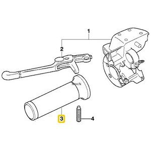 BMW Obv q[^[ o[ chrom LH 61317680535 JPX
