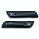 【メーカー在庫あり】 クリアキン Kuryakyn TRI-LINE サドルバッグヒンジカバー 14年-21年 ツーリング 黒 6987 JP店