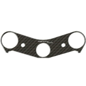 【メーカー在庫あり】 ワンデザイン ONEDESIGN トップブリッジステッカー カーボン柄 17年-22年 YZF-R6 PPSY19P JP店