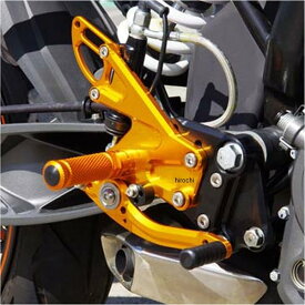 ベビーフェイス BabyFace バックステップキット 11年-13年 KTM 125デューク、200デューク ゴールド 002-KT005GD JP店