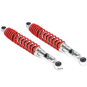 【メーカー在庫あり】 SP武川 リアショックアブソーバー スーパーカブ クロムメッキ/赤 2本入り 06-04-0153 JP店