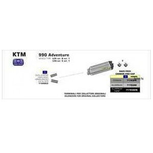 �A���[ ARROW �X���b�v�I���}�t���[ RACE TECH 06�N-14�N KTM 990ADVENTURE �A���~/�J�[�{���G���h 71763AK JP�X