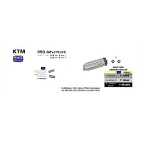 �A���[ ARROW �X���b�v�I���}�t���[ RACE TECH 06�N-14�N KTM 990ADVENTURE �A���~�_�[�N/�J�[�{���G���h 71763AKN JP�X