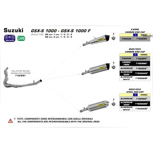 A[ ARROW tGL][Xg X-KONE 15N-20N GSX-S1000 `^/J[{Gh 71828XKI-71628MI JPX