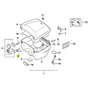 BMW���� �t���b�g�w�b�h �X�N�����[ M6X16 07119910350 JP�X