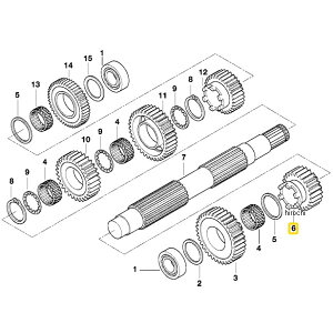 BMW���� �X���C�f�B���O�M�A 6.�������O Z=30 23227683374 JP�X