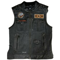 楽天市場】HARLEY－DAVIDSON 純正 レザー ベスト（バイクウェア 
