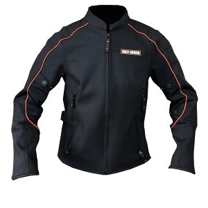 【即納】 ハーレー純正 新品 ライディングジャケット ストレッチ 黒 レディース Mサイズ 98162-18VW/000M JP店