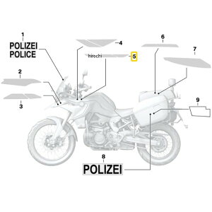 BMW���� �K�[�j�b�V�� "hochreflektierend" �E���A 51148405720 JP�X