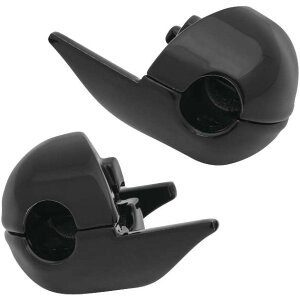 �yUSA�݌ɂ���z �N���A�L�� Kuryakyn REAR ATTO TURN SIGNAL ADPT BLK kur2843 JP�X
