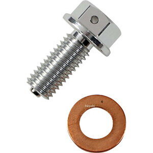 yUSA݌ɂz [X[VO MOOSE RACING DRAIN PLUG MAGNETIC SLVR 0920-0194 JPX