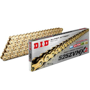 DID �哯�H�� �`�F�[�� 525ZVM-X2�V���[�Y �S�[���h 124L �J�V�� 4525516135733 JP�X