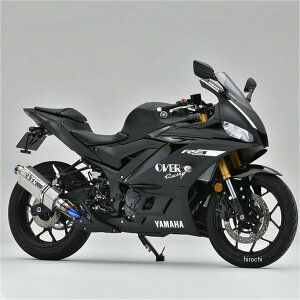オーヴァー OVER スリップオンマフラー TT-Formula 政府認証 19年21年 YZF-R3 フルチタン 17-36-03 JP店