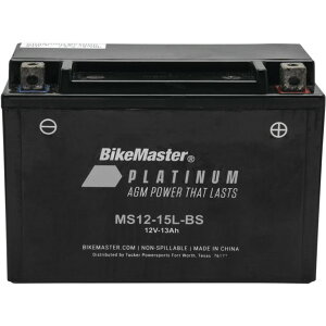 �y���[�z �o�C�N�}�X�^�[ BikeMaster AGM �o�b�e���[ YTX15L-BS�݊� �o�C�N�p 780717 JP�X