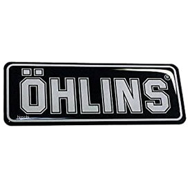オーリンズ OHLINS エンブレムステッカー 白/黒 01196-01 JP店