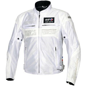 エルフ elf 2023年春夏モデル イデアールメッシュジャケット 白/白 4Lサイズ EJ-S103 JP店