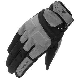 【メーカー在庫あり】 コミネ KOMINE 春夏モデル アーバンメッシュグローブ グレー/黒 Mサイズ GK-2273 JP店
