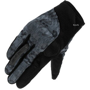 【メーカー在庫あり】 コミネ KOMINE 春夏モデル プロテクトクーリングメッシュグローブ ネオブラック/カモ 2XLサイズ GK-2433 JP店