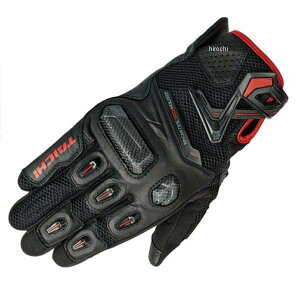 RST442 RSタイチ RSTaichi 春夏モデル ラプター メッシュグローブ 黒/赤 XLサイズ RST442BK02XL JP店