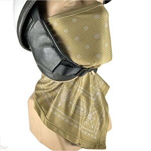 ヴィンアンドエイジ Vin&Age フェイスマスク クッキー柄 ネックガード ベージュ フリーサイズ VFM1-BE JP店