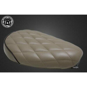 ガレージT&F ダイヤシート スーパーカブC50/C70/C90/、リトルカブ ベージュ/ブラウン CUBST02BE JP店