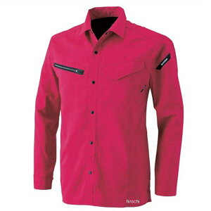 【メーカー在庫あり】 TSデザイン AIR ACTIVE ロングスリーブシャツ ワイン LLサイズ 8105 JP店