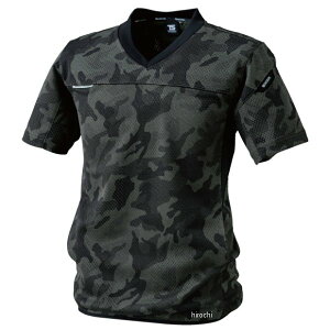 【メーカー在庫あり】 TSデザイン FLASH Vネック ショートスリーブシャツ 迷彩 Mサイズ 871055 JP店